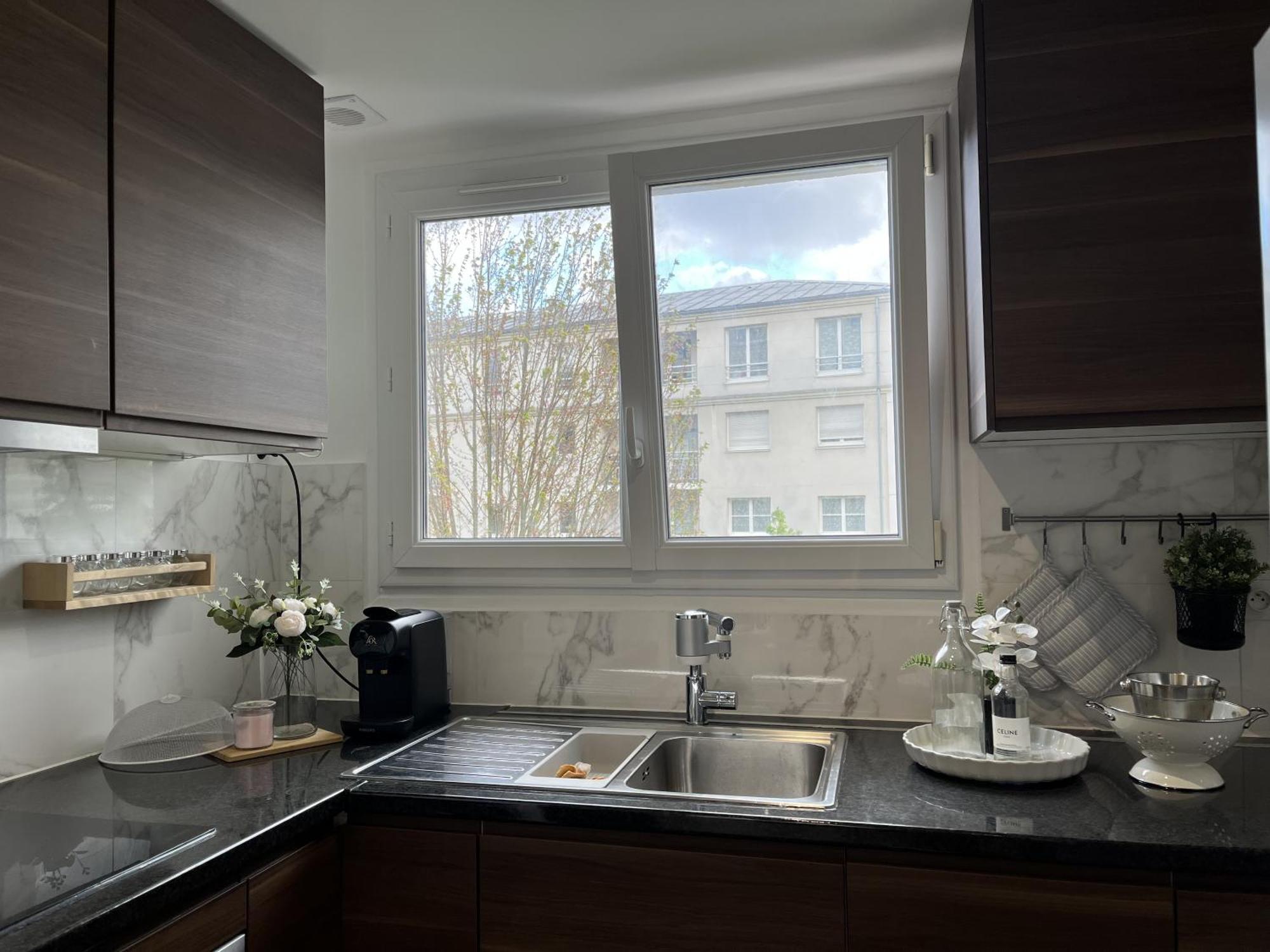 Entire 60M2 Apartment - Close To Paris - Parking - Kitchen - 2Min Rerb - Olympic'24 Bourg-la-Reine Luaran gambar